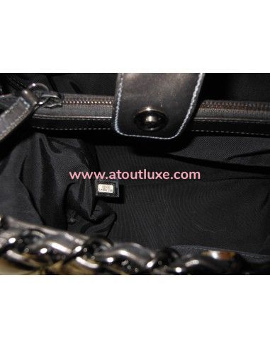 SAC CHANEL SHOPPING GRIS SAC CHANEL SHOPPING GRIS