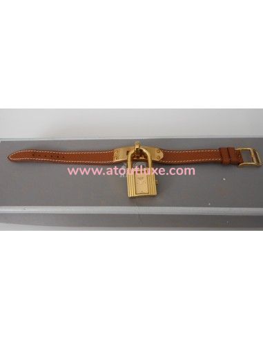MONTRE HERMES KELLY PLAQUE OR MONTRE HERMES KELLY PLAQUE OR