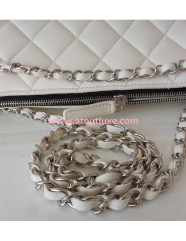 SAC CHANEL TIE AND DYE BLANC GM SAC CHANEL TIE AND DYE BLANC GM