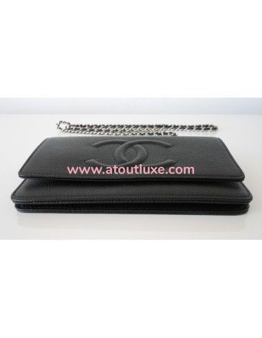 POCHETTE WALLET ON CHAIN CHANEL NOIR POCHETTE WALLET ON CHAIN CHANEL NOIR