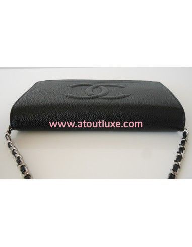 POCHETTE WALLET ON CHAIN CHANEL NOIR POCHETTE WALLET ON CHAIN CHANEL NOIR