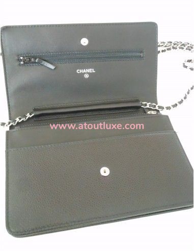 POCHETTE WALLET ON CHAIN CHANEL NOIR POCHETTE WALLET ON CHAIN CHANEL NOIR