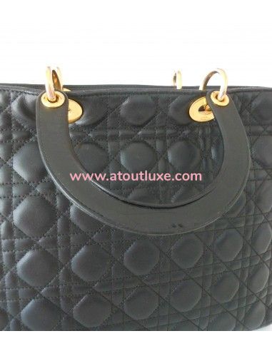 SAC LADY DIOR GM NOIR SAC LADY DIOR GM NOIR