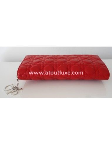 POCHETTE LADY DIOR ROUGE POCHETTE LADY DIOR ROUGE