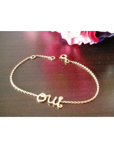 BRACELET DIOR OUI -- OR JAUNE