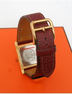 MONTRE HERMES MEDOR PLAQUE OR 2