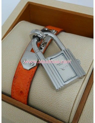 MONTRE HERMES KELLY ACIER BRACELET...