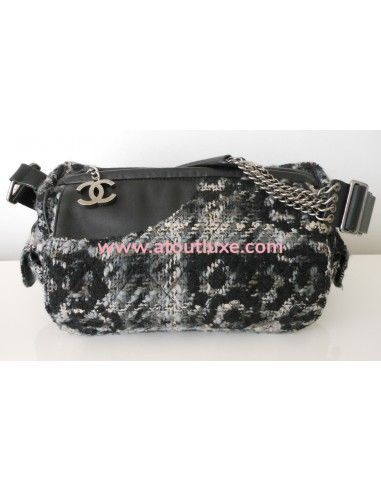 SAC CHANEL TWEED CAMELIA