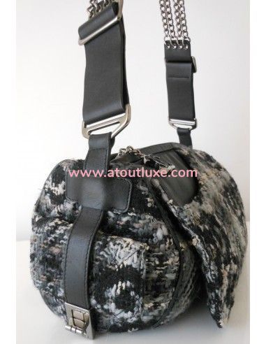 SAC CHANEL TWEED CAMELIA SAC CHANEL TWEED CAMELIA