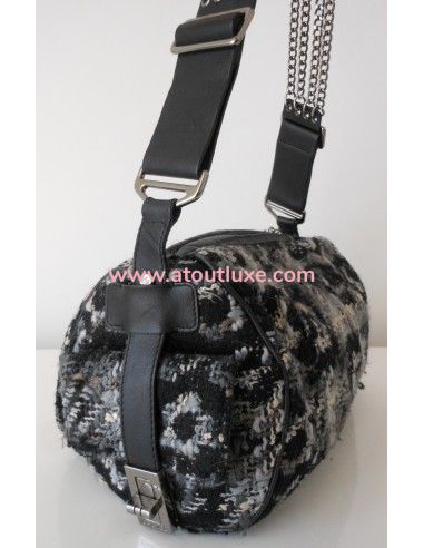 SAC CHANEL TWEED CAMELIA SAC CHANEL TWEED CAMELIA