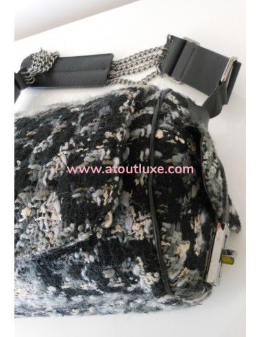 SAC CHANEL TWEED CAMELIA SAC CHANEL TWEED CAMELIA