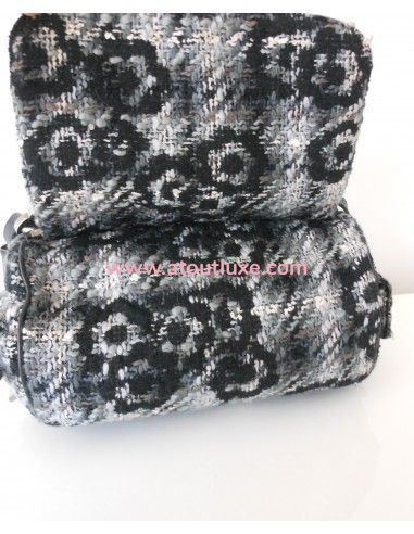 SAC CHANEL TWEED CAMELIA SAC CHANEL TWEED CAMELIA