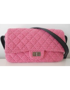 SAC CHANEL TWEED ROSE MEDIUM