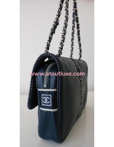 SAC CHANEL TIMELESS CUIR BLEU SAC CHANEL TIMELESS CUIR BLEU