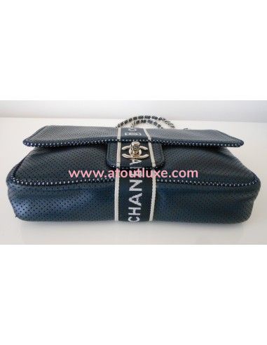 SAC CHANEL TIMELESS CUIR BLEU SAC CHANEL TIMELESS CUIR BLEU