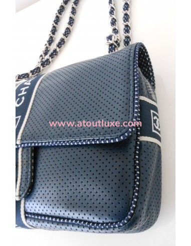 SAC CHANEL TIMELESS CUIR BLEU SAC CHANEL TIMELESS CUIR BLEU