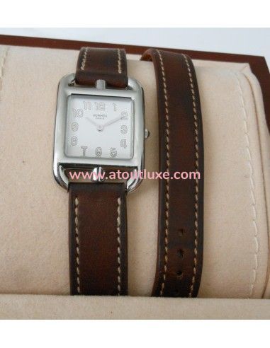 MONTRE HERMES CAPE COD PM DOUBLE TOUR