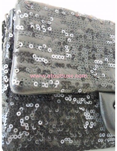 SAC CHANEL TIMELESS SEQUINS NOIR SAC CHANEL TIMELESS SEQUINS NOIR