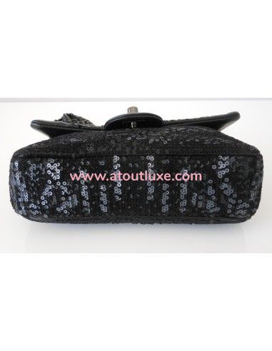 SAC CHANEL TIMELESS SEQUINS NOIR SAC CHANEL TIMELESS SEQUINS NOIR