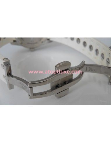 MONTRE DIOR CHRISTAL PM BLANCHE  MONTRE DIOR CHRISTAL PM BLANCHE