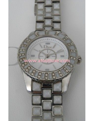 MONTRE DIOR CHRISTAL DIAMANTS PM