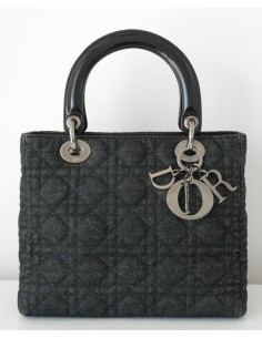 SAC LADY DIOR JEAN - MOYEN...