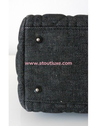 SAC LADY DIOR JEAN - MOYEN MODELE SAC LADY DIOR JEAN - MOYEN MODELE