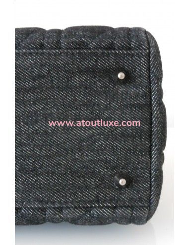 SAC LADY DIOR JEAN - MOYEN MODELE SAC LADY DIOR JEAN - MOYEN MODELE