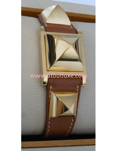 MONTRE HERMES MEDOR GOLD