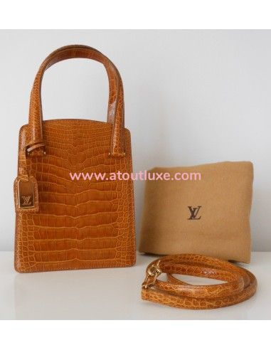 PETIT SAC VUITTON ONDINE EN CROCODILE