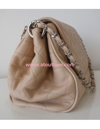SAC CHANEL CLASSIQUE BEIGE GM SAC CHANEL CLASSIQUE BEIGE GM