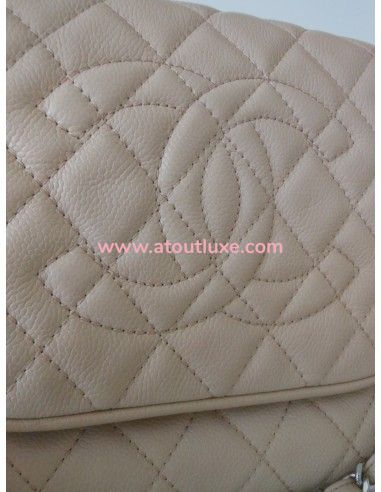 SAC CHANEL CLASSIQUE BEIGE GM SAC CHANEL CLASSIQUE BEIGE GM