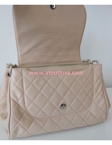 SAC CHANEL CLASSIQUE BEIGE GM SAC CHANEL CLASSIQUE BEIGE GM