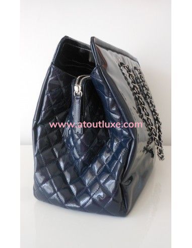 SAC CABAS CHANEL XXL BLEU FONCE SAC CABAS CHANEL XXL BLEU FONCE