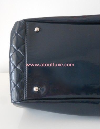 SAC CABAS CHANEL XXL BLEU FONCE SAC CABAS CHANEL XXL BLEU FONCE