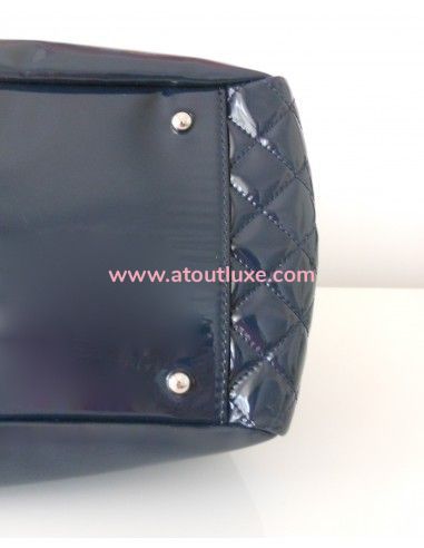 SAC CABAS CHANEL XXL BLEU FONCE SAC CABAS CHANEL XXL BLEU FONCE