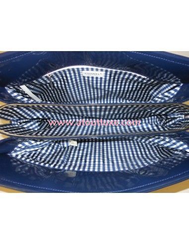 SAC CABAS CHANEL XXL BLEU FONCE SAC CABAS CHANEL XXL BLEU FONCE