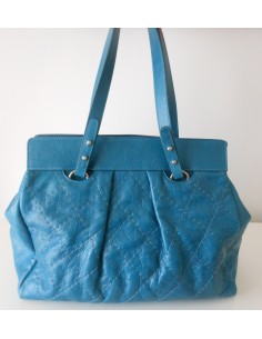 SAC CABAS CHANEL XXL BLEU 2