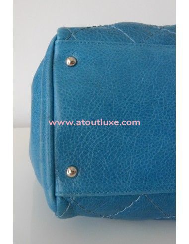 SAC CABAS CHANEL XXL BLEU SAC CABAS CHANEL XXL BLEU