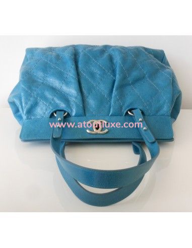 SAC CABAS CHANEL XXL BLEU SAC CABAS CHANEL XXL BLEU