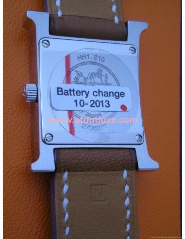 MONTRE HERMES H PETIT MODELE POUR DAME