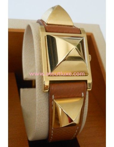 MONTRE HERMES MEDOR GOLD