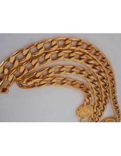 CEINTURE CHANEL DORÉE