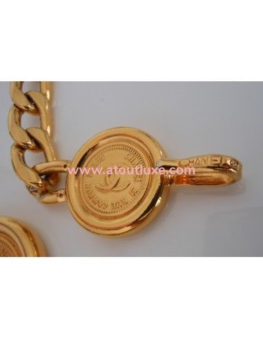 CEINTURE CHANEL DORÉE CEINTURE CHANEL DORÉE