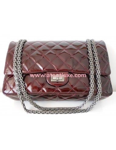 SAC CHANEL 2.55 BORDEAUX