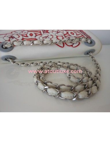 SAC CHANEL TIMELESS BLANC SAC CHANEL TIMELESS BLANC