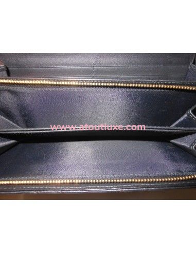 POCHETTE PORTE-FEUILLE LADY DIOR NOIR POCHETTE PORTE-FEUILLE LADY DIOR NOIR