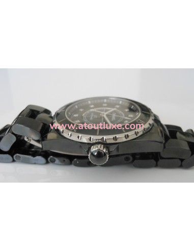 MONTRE CHANEL J12 38mm INDEX DIAMANTS MONTRE CHANEL J12 38mm INDEX DIAMANTS