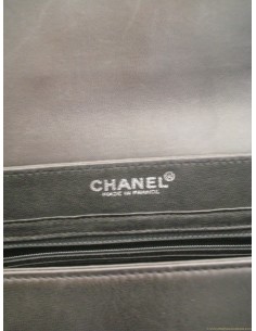 SAC CHANEL NOIR ET ACIER 2