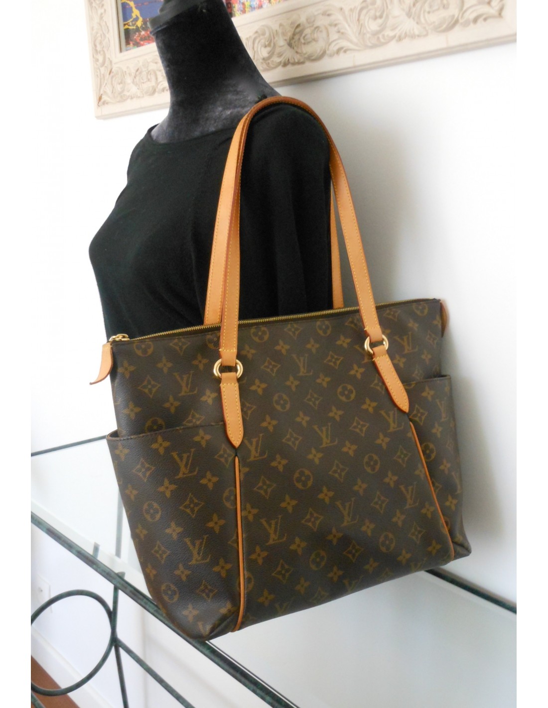 sac a main louis vuitton totally mm m41015 toile